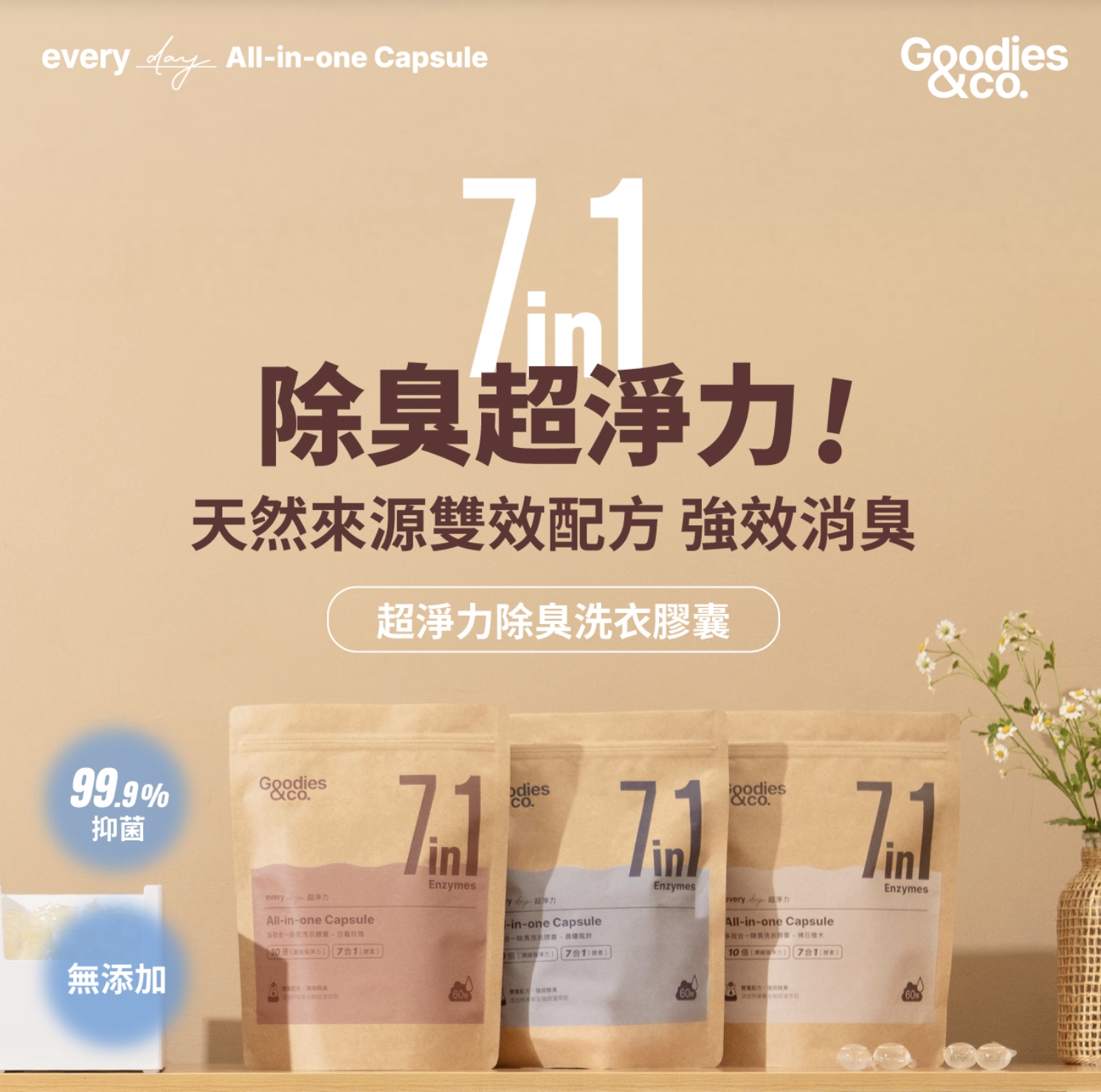 Goodies&co洗衣膠囊