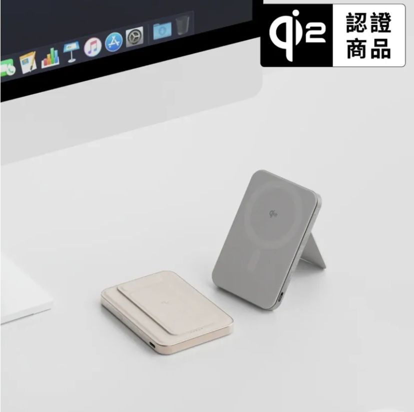 Qi2磁吸支架行動電源